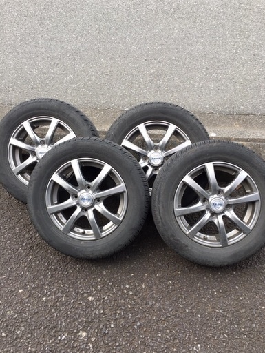 『 バリ溝！！13インチ 4本セット 』中古タイヤアルミホイール