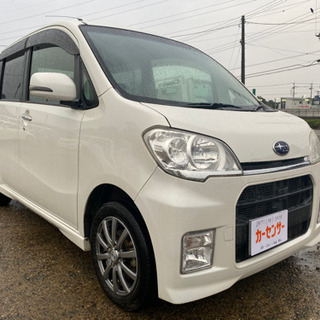 車検令和3年5月 h22年式 ルクラ カスタムRS ターボ Tチェーン CVT ETC 4WD スマートキー 乗って帰れる♪ 支払総額11.8万円★★の画像