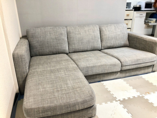  ソファー　グレー(IKEA)(11月30日迄。)