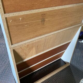 白棚 ラック 収納 CD DVD 本 001の画像