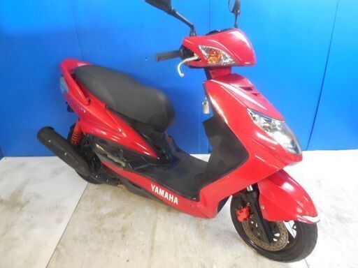 YAMAHA シグナス125XSR-2 赤 決算大売り出しセール 期間限定 諸経費０円 始動確認済み 自賠責加入で乗れます 即納車有り 激安 横浜 都筑