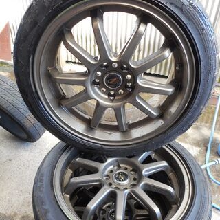 5次元 5ZIGEN インぺリオ 18インチ中古アルミホイール 8J