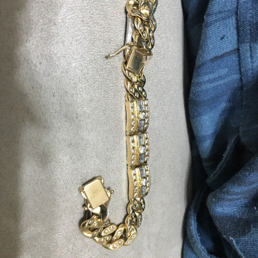 18kダイヤブレスレット