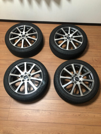 TRD 17インチ タイヤホイール4本 ヴォクシー/エスクァイア/ノア用