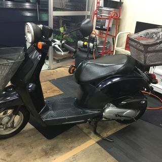 【引取先が決まりました】ホンダトゥデイ　前後カゴ付き　バッテリー新品　すぐ乗れます。の画像