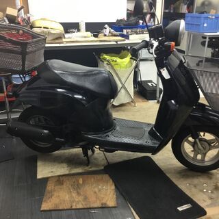 【引取先が決まりました】ホンダトゥデイ　前後カゴ付き　バッテリー新品　すぐ乗れます。の画像