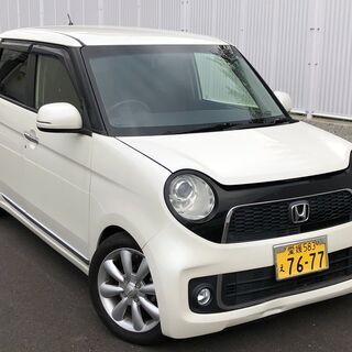 パールホワイト！R4年7月！車検付き！平成25年！「N-ONE（エヌワン）6万キロ！バックモニター＆ケンウッド＆外品アルミの画像