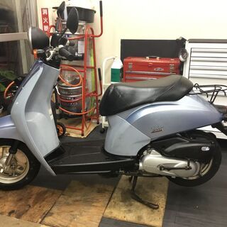 【引き取り先が決まりました】ホンダトゥデイ　人気のシルバーブルー　程度よし　すぐ乗れます。の画像