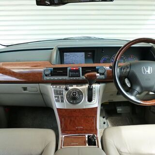 検査4年4月プレステージSZ 希少サンルーフ/革シート/レーダークルーズ/BBS18インチ/車高調/HDDナビ/フリップダウン/両側パワスラ/7人乗/ETCの画像