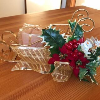ハンドメイド★クリスマス キャンドル立て★小物入れ