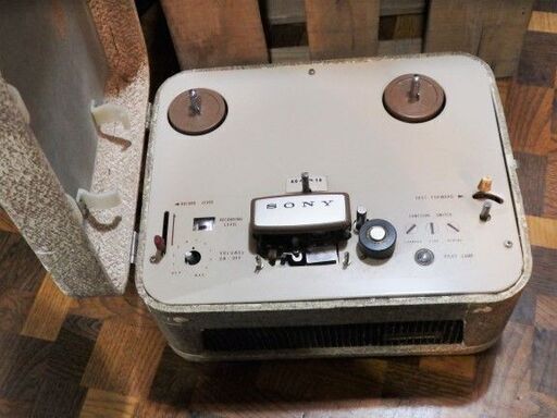 【お値下げ中】年代物　SONY・Tapecorder MODEL 101 ソニー テープレコーダー 101型 希少 オープンリールデッキ　昭和レトロ