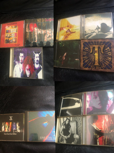 CDアルバム21枚シングル11枚