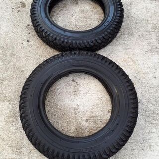 原付バイク用スパイクタイヤ2本セットを2000円で