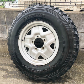 ジムニー　ヨコハマジオランダーワイルドトラクション純正鉄ホイール...