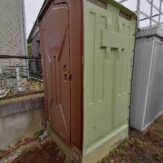【値下げ】大・小各1個の仮設トイレ
