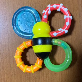 赤ちゃん ベビー用品 おもちゃ sassy 歯固め バンブル バイツ ファン ラトル ガラガラの画像