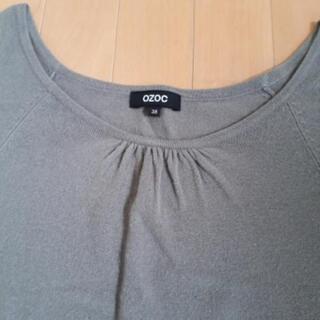 OZOC　サイズ38 グレーカットソーの画像