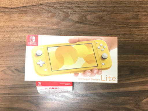 未開封　任天堂Switch Liteイエロー