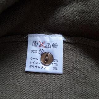 Rope Picnic　サイズ38　カーキ色カーディガンの画像