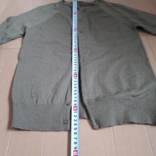 Rope Picnic　サイズ38　カーキ色カーディガンの画像