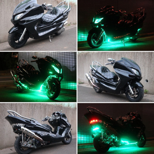 【YAMAHA マジェスティ】★定番フルカスタム★スピーカー、LED付‼︎陸送OK