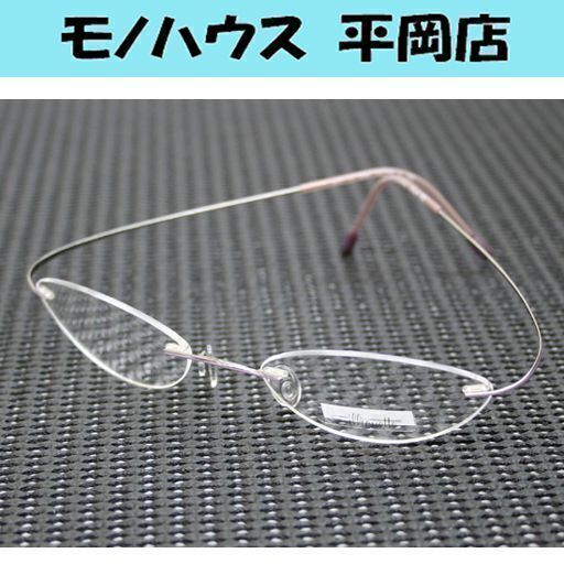 展示未使用品 シルエット メガネフレーム 6577 12 6080 51□19 ↑ 150 軽量フレーム 天使の羽 フチなし チタン ☆ PayPay(ペイペイ)決済可能 ☆ 札幌市 清田区 平岡