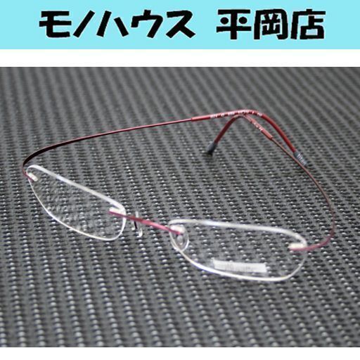 展示未使用品 シルエット メガネフレーム 6574 42 6084 51□19 ↑ 150 軽量フレーム 天使の羽 フチなし チタン ☆ PayPay(ペイペイ)決済可能 ☆ 札幌市 清田区 平岡