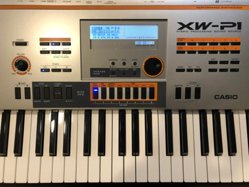 61鍵キーボード　CASIO 「XW-P1」　シンセサイザー