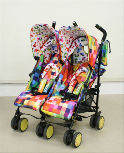 双子ベビーカー コサット
