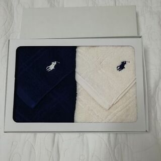 最終値下げ　ポロ　ラルフローレンのフェイスタオルお売りします