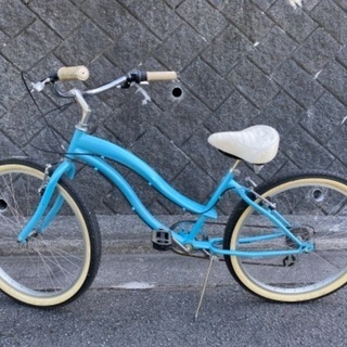 ビーチクルーザー　スカイブルー