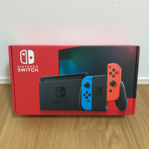 【新品・未使用・郵送可】新型モデル Nintendo Switch ニンテンドースイッチ 本体 Joy-Con (L) ネオンブルー/ (R) ネオンレッド