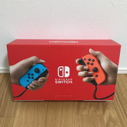 【新品・未使用・郵送可】新型モデル Nintendo Switch ニンテンドースイッチ 本体 Joy-Con (L) ネオンブルー/