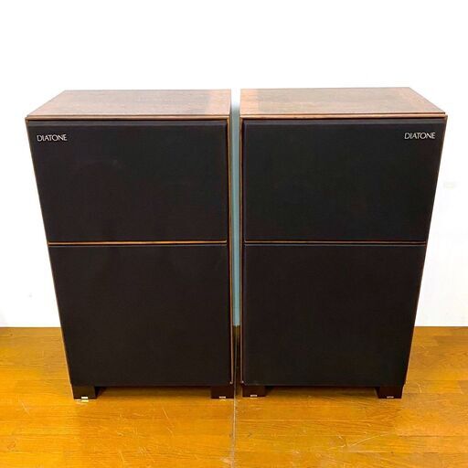 DIATONE/ダイヤトーン 大型スピーカー ペア DS-5000 キューブ型スタンド付き　/SL1