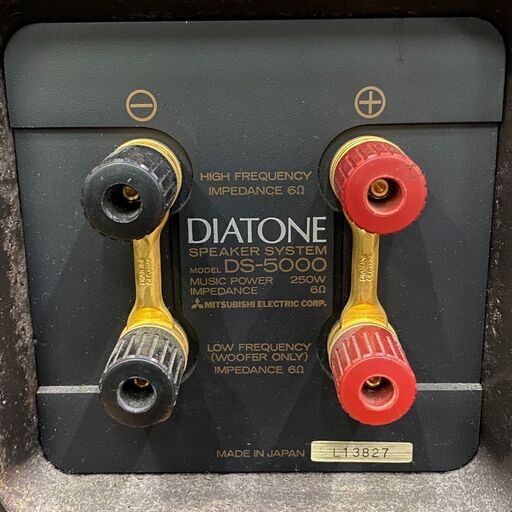 DIATONE/ダイヤトーン 大型スピーカー ペア DS-5000 キューブ型スタンド付き　/SL1 DIATONE/ダイヤトーン 大型スピーカー ペア DS-5000 キューブ型