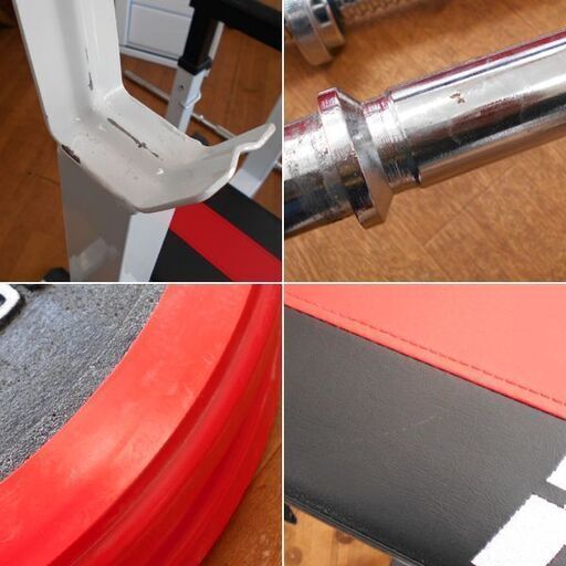 ♪IROTEC/アイロテック バーベルセット/ベンチプレス 約100kg♪