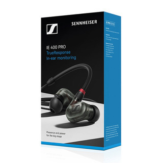 SENNHEISER ゼンハイザー　IE 400PRO Smoky Black