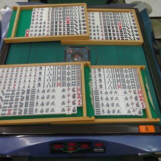 13　わけあり品 全自動麻雀卓　jan-yu α　麻雀牌４打用と...