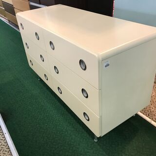 【愛品館八千代店】レグナテック　脚付3段チェスト 【愛八GS】の画像