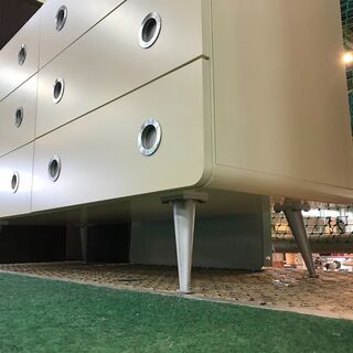 【愛品館八千代店】レグナテック　脚付3段チェスト 【愛八GS】の画像