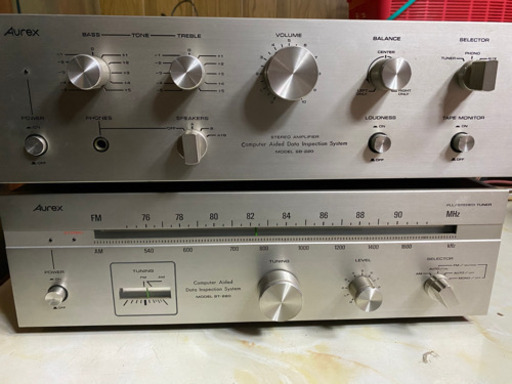 22日まで！　Aurex ステレオシステム　ST-220