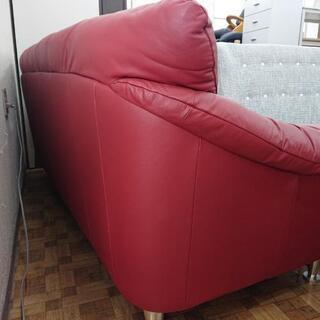 🌸ラインのお友達追加で3%OFF🌸 Italsofa イタルソファ 本革 3人用ソファ【送料に設置込】💳自社配送時🌟代引き可💳※現金、クレジット、スマホ決済対応※ の画像