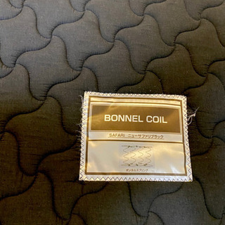 シミなど無し！ニトリシングルマットレスブラックの画像