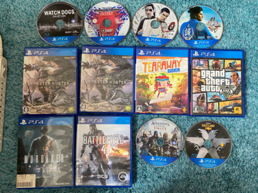 PS4 人気ソフト11種類付き