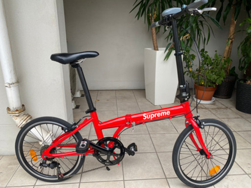 新品同様　折り畳み自転車