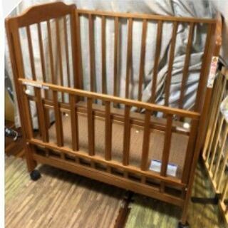 お値下中：カトージ KATOJI ベビーベッド ミニ ハイタイプ 123の画像