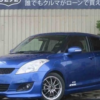 スズキの大人気のスイフト💙こんなに綺麗な青見たことない💙