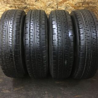 【DUNLOP VAN01 195/80R15 107/105L LT】夏タイヤ【200系ハイエース 純正アルミホイール 15インチ 6J6HPCD139.7+35】希少 (TT98) クレジットカード QR決済可能の画像
