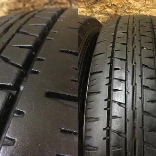 【DUNLOP VAN01 195/80R15 107/105L LT】夏タイヤ【200系ハイエース 純正アルミホイール 15インチ 6J6HPCD139.7+35】希少 (TT98) クレジットカード QR決済可能の画像