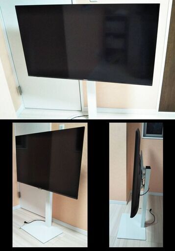 【2020年製】Hisense ハイセンス 50E6800 50インチ　薄型・液晶テレビ ＆ テレビスタンド付き！分波器も差し上げます(^_-)
